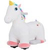 Qaba 6V Battery Powered Kids Electric Ride on Animal Toy with Music Forward, Foot Pedal for Girls Boys Aged 18-36 Months - 4 of 4