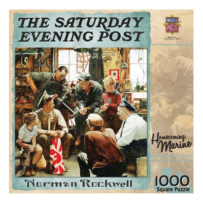 MasterPieces The Saturday Evening Post: Homecoming Marine Jigsaw Puzzle - 1000pc