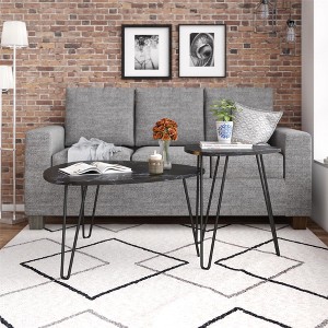 GDFStudio Athena Modern Nesting Coffee and End Tables - 1 of 4