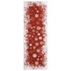 Christmas Area Rug, Snowflake Print Bedroom Carpet with Non Slip Backing, Low Pile Stain Resistant Floor Mat for Living Room, Nursery - 2 of 4