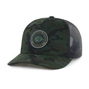 NFL Kansas City Chiefs Fort Woodland Hat: Adjustable Snapback, Team Logo, Adult Size - 1 of 2