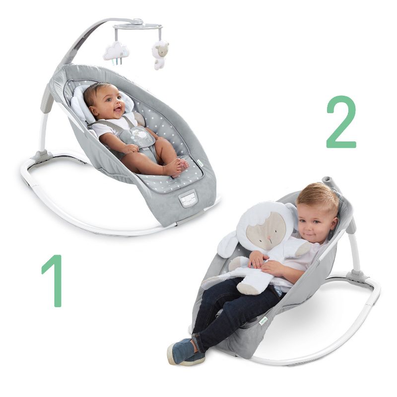 Ingenuity Infant to Toddler Rocker and Baby Bouncer Seat - Cuddle Lamb, 1 of 17