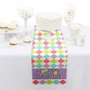 Big Dot of Happiness Hippity Hoppity - Petite Easter Bunny Easter Party Paper Table Runner - 12 x 60 inches - 2 of 4