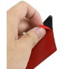 Unique Bargains Carbon Fiber Pattern Triangle Shape Car Air Flow Vent Fender Sticker 2 Pcs - 3 of 3