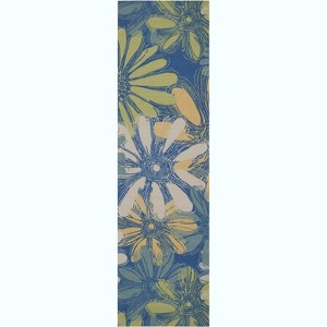 Nourison Home & Garden Floral Farmhouse Indoor/outdoor Area Rug - 1 of 4