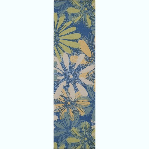 Nourison Home & Garden Floral Farmhouse Indoor/outdoor Area Rug - image 1 of 4