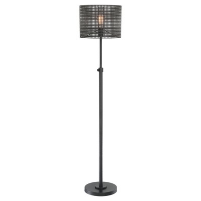 Hamilton Floor Lamp Black (Includes Light Bulb) - Lite Source