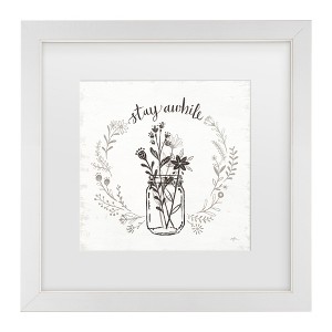 Trademark Fine Art - Janelle Penner Our Nest VIII Stay Awhile Matted Framed Art - 1 of 4