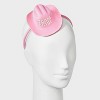 Team Bride Cowboy Hat Headband - Pink - 2 of 4
