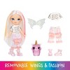 Rainbow High Littles Rainbow Fantasy Fairies + Pet - Opal, Rainbow 5.5" Small Doll & Owl - 3 of 4