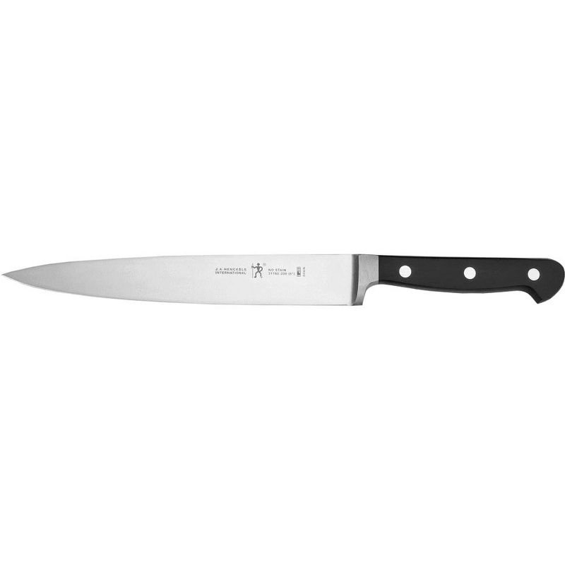 Henckels Classic 16-Piece Knife Block Set, Chef’s Knife, Serrated Utility Knife, Bread Knife, Steak Knives, Black, 4 of 10