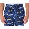 Marvel Men's Venom Vintage Character Adult Sleep Lounge Pajama Pants Blue - 2 of 4