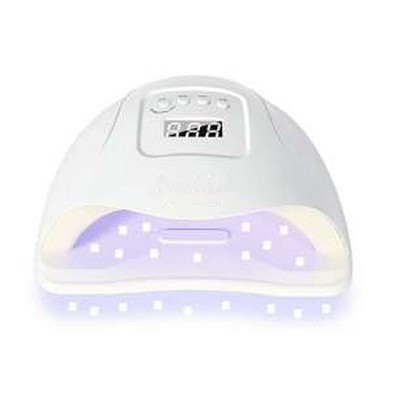 Complete Nail Salon Kit with UV LED Lamp – Gel Polish Colors & Professional Manicure Tools