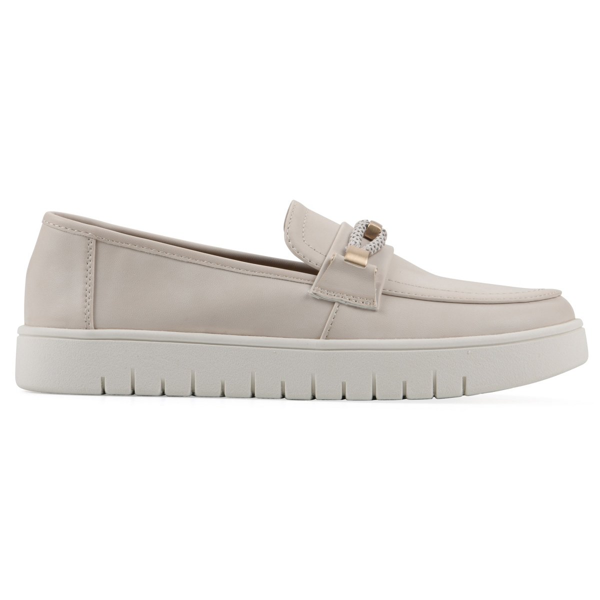 Женские туфли White Mountain Women's Naathan FOM Recovery Penny Loafer, Eggshell Smooth, 8 — фото 8