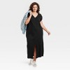 Women's Short Sleeve Midi T-Shirt Dress - Universal Thread™ - 3 of 3