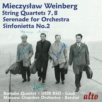 Borodin Quartet - Mieczyslaw Weinberg: String Quartets Nos. 7 & 8, Serenade Op. 47/4 (CD)