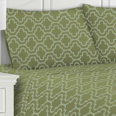 Brushed Cotton Flannel Smooth Heavyweight Soft Modern Contemporary 2 Piece Pillowcase Set by Blue Nile Mills