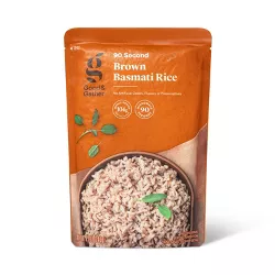 90 Second Brown Basmati Rice Microwavable Pouch - 8.5oz - Good & Gather™