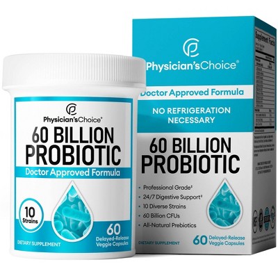 Physician's Choice 60 Billion Probiotic with Prebiotic Capsules - 60ct