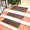 The Lakeside Collection Wipe Your Paw Set of 2 Stair Treads or Doormat - 3 of 3