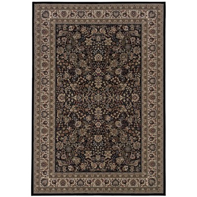 Oriental Weavers Ariana 213K8 Black/ Ivory Indoor Area Rug - 4' x 6"