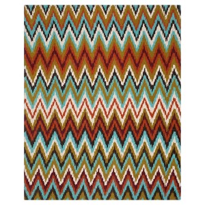 Kirkly Area Rug - Teal/Red (6