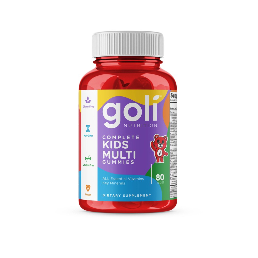 Goli Nutrition Kids' Multivitamin Vegan Gummies - 80ct