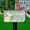 Briarwood Lane Mailbox Cover  - Standard Size - Easter Bunny and Tulips Primitive For Easter Mailbox Cover - 2 of 3