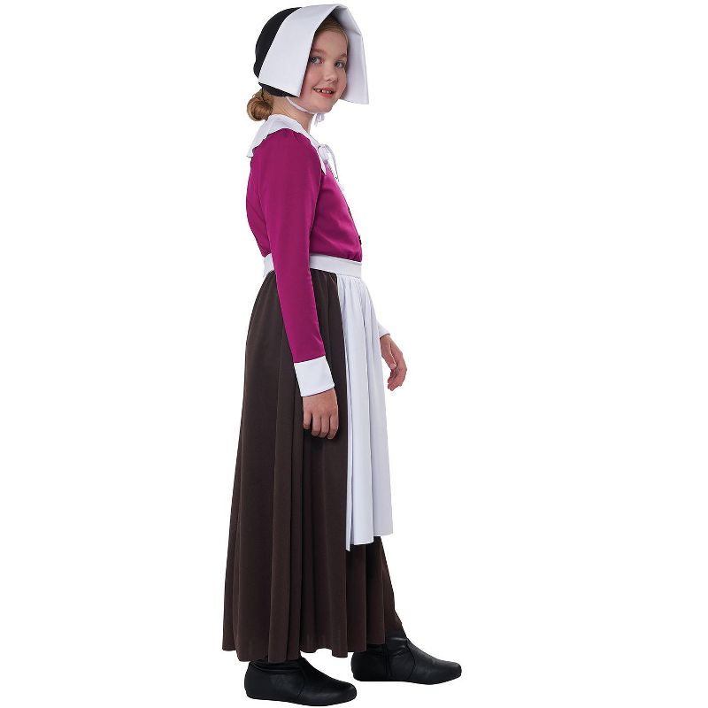 California Costumes Mayflower Pilgrim Girl Child Costume, 2 of 4