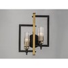 Maxim Lighting Flambeau 2 - Light Wall Light in  Black/Antique Brass - 4 of 4