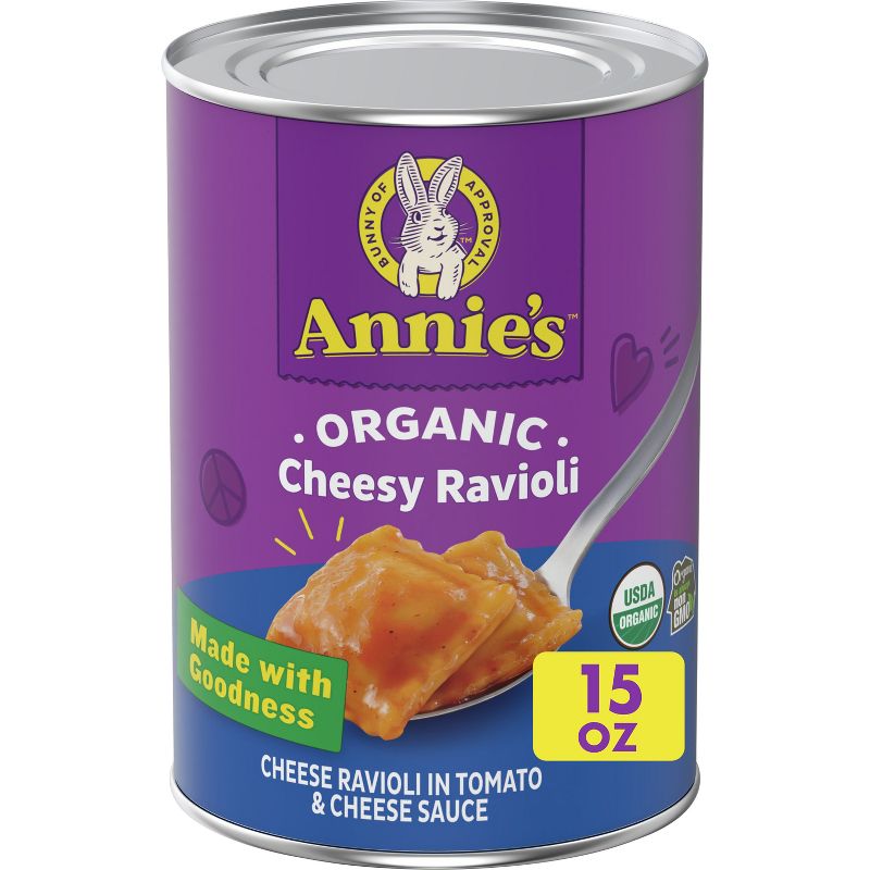 Annie&#39;s Original Organic Cheesy Ravioli - 15oz, 1 of 12