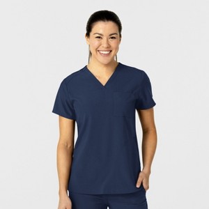 Wink W123 Women's Flex-n-Reach V-Neck Scrub Top - 1 of 4