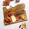 Rock & Branch Origins Oregon Cutting Board Brown: Acacia, Lightweight, Stamped Design, 14.5"x10.75" - 2 of 4