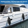 4 Pack Boat Fenders,16"/20"/23"/27" Inflatable Boat Bumpers for Docking,Dock Bumpers with 4 Ropes,1 Air Pump & 1 Storage Bag - 2 of 4
