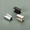attop 10 Pack Brushed Satin Nickel Cabinet Knobs, 1.46 Inch(37mm) Cabinet Hardware Rectangle Knobs for Cupboard and Drawers - 2 of 4