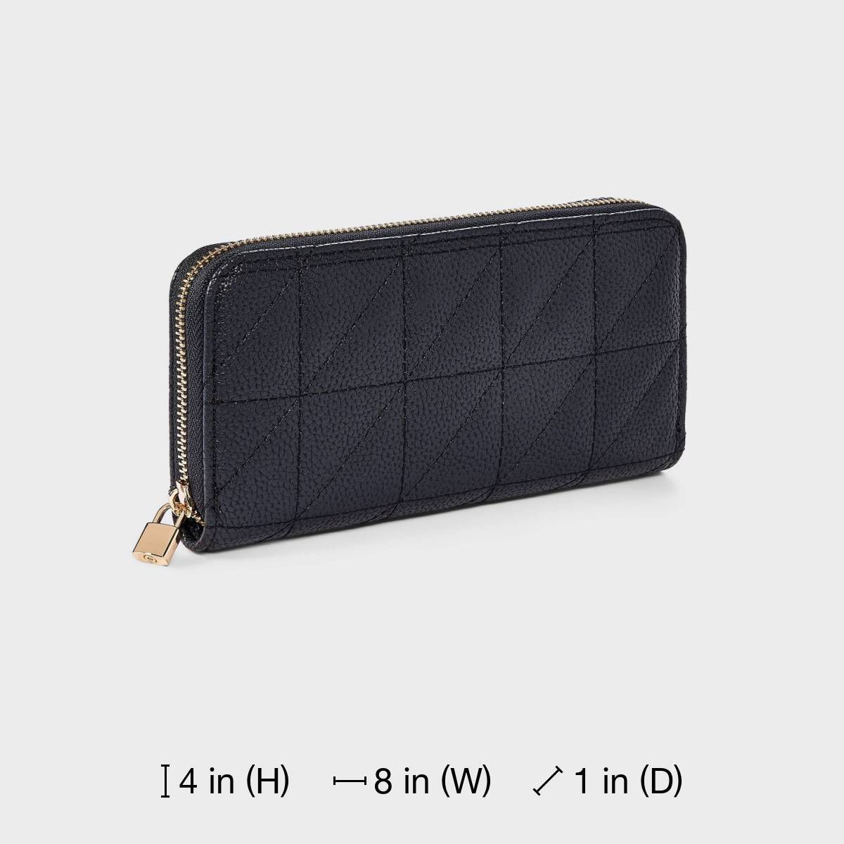 Large Zip Wallet with Charm - A New Day™ - thumbnail 5