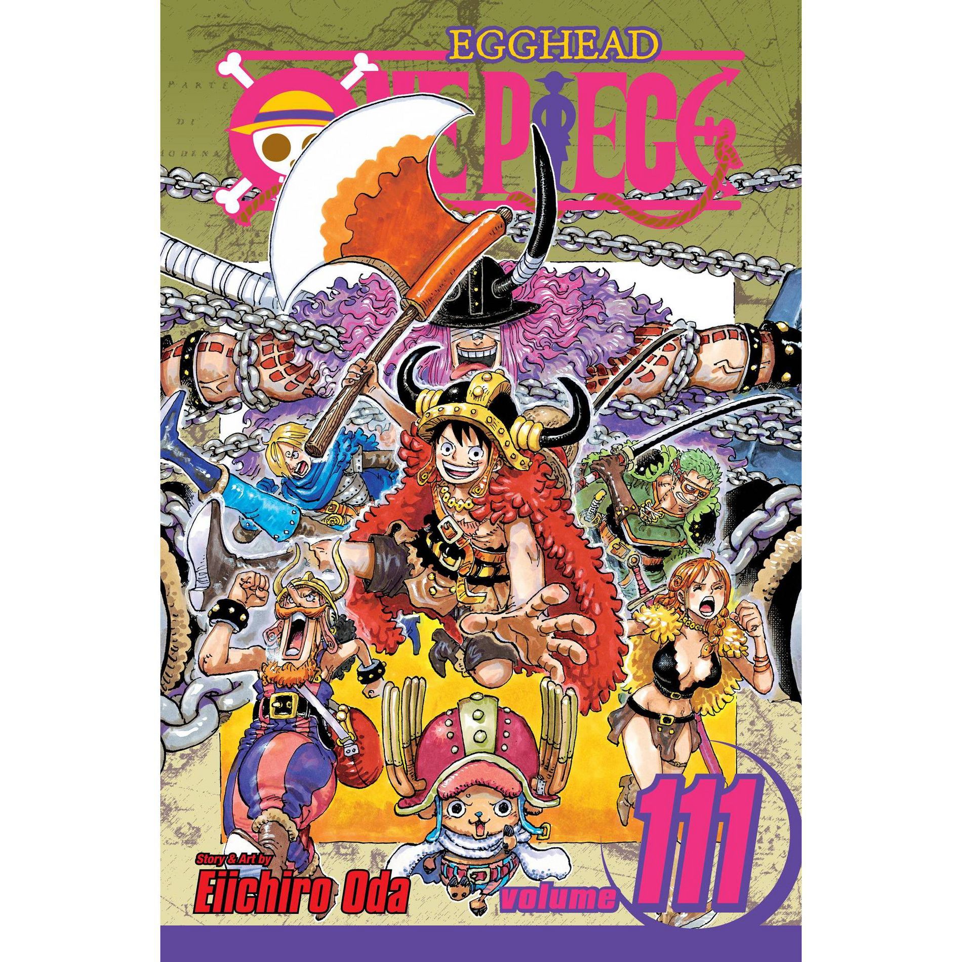 One Piece, Vol. 111 - by Eiichiro Oda (Paperback)