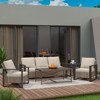 UPTIOT 5-Piece Outdoor Patio Conversation Set - 3 of 4