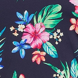 deep sea navy rosella floral