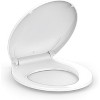 Whizmax Toilet Seat,Toilet Seat with Quick-Release And Quick-Attach, Plastic Toilet Seat with Soft Close, Never Loosen - 2 of 4