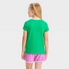 Girls' Short Sleeve 'Tiger' Graphic T-Shirt - Cat & Jack™ Green - image 3 of 3
