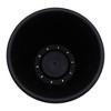 The HC Companies 17 Inch Round Classic Planter - Plastic Plant Pot for Indoor Outdoor Plants Flowers Herbs, Black - 2 of 2