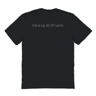 Acdc Men's This Is My Shirt 1 Short Sleeve Graphic Cotton T-Shirt