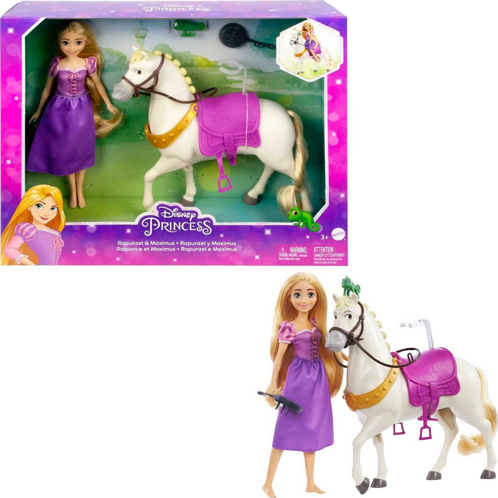 Disney Princess Rapunzel & Maximus Doll Gift Set