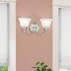 Livex Lighting Essex 2 - Light Vanity in  Brushed Nickel - 3 of 4