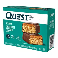 Quest Nutrition Chocolate Coconut Hero Bar - 4ct