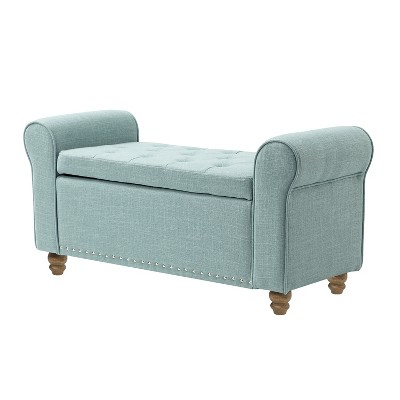Sonia 43.7" Wide Storage Bench  | ARTFUL LIVING DESIGN