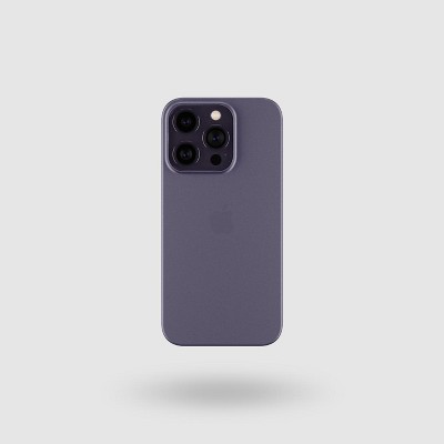 Peel - Super Thin iPhone 14 Pro Case - Deep Purple