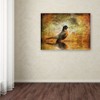 Trademark Fine Art -Lois Bryan 'The Robin' Canvas Art - 3 of 3
