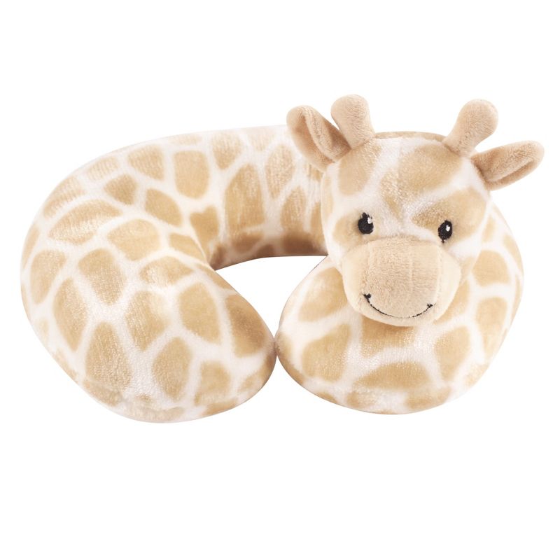 Hudson Baby Infant and Toddler Unisex Neck Pillow, Giraffe, One Size, 1 of 3